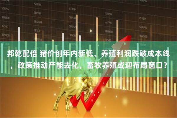 邦乾配倍 猪价创年内新低、养殖利润跌破成本线，政策推动产能去化，畜牧养殖或迎布局窗口？